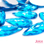 Chaton Gota Palito Base Reta De Resina 17mm X 40mm C/100-unidades - Imagem 7