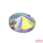 Redondo Imitação Swarovski De Vidro 18mm Com Furo Base Reta C/200-Unidades - Imagem 2