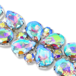 Aplique De Strass 3cm X 19cm C/1-Unidades Ref:BL024 - Imagem 3