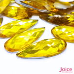 Chaton Gota Palito Base Reta De Resina 17mm X 40mm C/100-unidades - Imagem 3