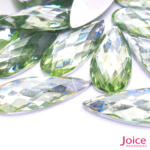 Chaton Gota Palito Base Reta De Resina 17mm X 40mm C/100-unidades - Imagem 4