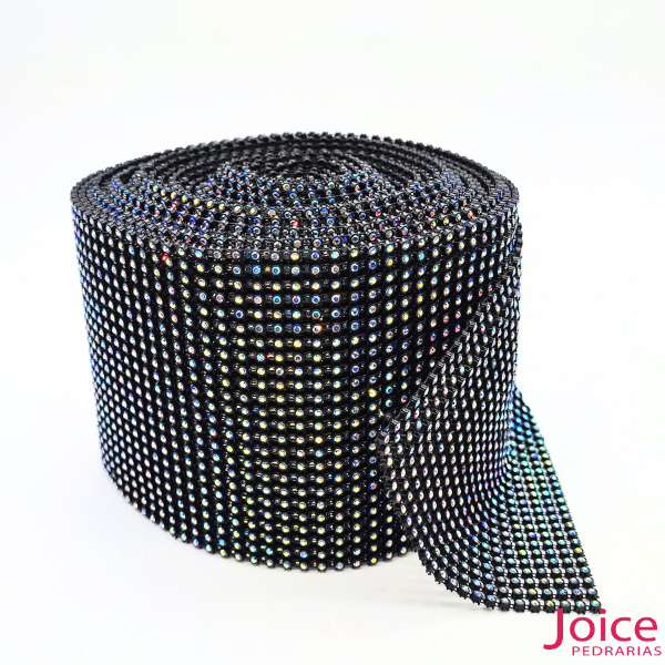 Malha Rede Com Strass C/9.1-Metros