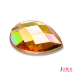 Chaton Gota Sextavado Acrílico (AB) 13mm  X  18mm Acrílico C/500-Unidades - Imagem 2