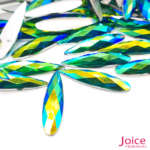 Chaton Gota palito De Resina (AB) 8mm X 28mm C/300-Unidades - Imagem 6