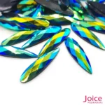 Chaton Gota palito De Resina (AB) 8mm X 28mm C/300-Unidades - Imagem 7