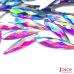 Chaton Gota palito De Resina (AB) 8mm X 28mm C/300-Unidades - Imagem 8