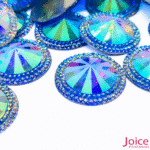 Chaton Indiana Redondo Com (AB) Resina 30mm C/100-unidades