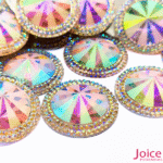 Chaton Indiana Redondo Com (AB) Resina 30mm C/100-unidades - Imagem 4