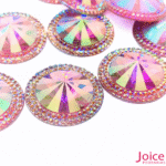 Chaton Indiana Redondo Com (AB) Resina 30mm C/100-unidades - Imagem 9