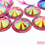 Chaton Indiana Redondo Com (AB) Resina 30mm C/100-unidades - Imagem 6