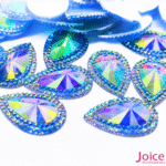 Chaton Indiana Gota Com (AB) Resina 20mm x 30mm C/100-unidades - Imagem 3