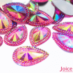 Chaton Indiana Gota Com (AB) Resina 20mm x 30mm C/100-unidades - Imagem 6