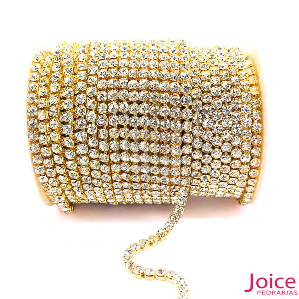 Corrente De Strass ss24 Com 30-Metros