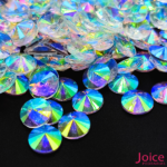 Chaton Rivoli De Resina Base Reta 10mm C/1000-unidades - Imagem 11