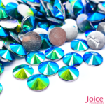 Chaton Rivoli De Resina Base Reta 10mm C/1000-unidades - Imagem 12