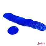 Paetê Lantejoula Redondo 25mm Com Furo Para Costura C/100g - Imagem 7