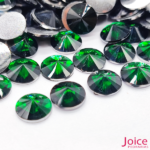 Chaton Rivoli De Resina Base Reta 10mm C/1000-unidades - Imagem 9