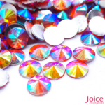 Chaton Rivoli De Resina Base Reta 10mm C/1000-unidades - Imagem 10