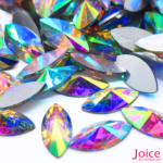 Chaton Navete Resina Rivoli (AB) 7mm X 15mm C/2000-Unidades