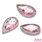 Chaton Indiana Gota Com Resina 20mm x 30mm C/100-unidades - Imagem 2