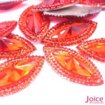 Chaton Indiana Navete Com Resina 20mm x 40mm C/100-unidades - Imagem 3