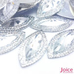 Chaton Indiana Navete Com Resina 20mm x 40mm C/100-unidades - Imagem 6