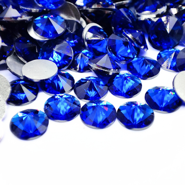 Chaton Rivoli De Resina Base Reta 6mm C/7200-unidades