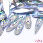 Chaton Gota Palito Pavão Base Reta De Resina 9mm X 36mm C/200-unidades - Imagem 8