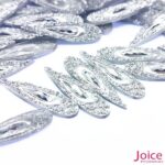 Chaton Gota Palito Pavão Base Reta De Resina 9mm X 36mm C/200-unidades - Imagem 11