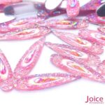 Chaton Gota Palito Pavão Base Reta De Resina 9mm X 36mm C/200-unidades - Imagem 13