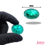 Chaton Indiana Redondo Com Resina 30mm C/100-unidades - Imagem 2