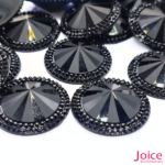 Chaton Indiana Redondo Com Resina 30mm C/100-unidades - Imagem 5