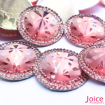 Chaton Indiana Redondo Com Resina 30mm C/100-unidades - Imagem 9