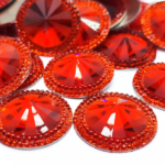 Chaton Indiana Redondo Com Resina 30mm C/100-unidades - Imagem 6