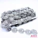 Galão De ABS Com Pedrarias 32mm C/9-Metros -Ref:B080 - Imagem 4