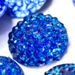 Chaton Redondo Craquelado De Resina 10mm C/1000-unidades - Imagem 4