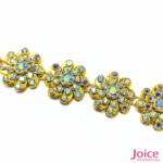 Galão De ABS Com Strass De Vidro 15mm C/9-Metros -Ref:B084 - Imagem 3