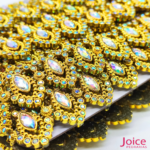 Galão De ABS Com Pedrarias 27mm C/9-Metros -Ref:B085 - Imagem 2