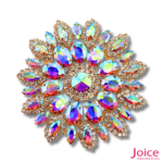 Aplique De Strass 11Cm C/1-Unidades Ref:LH030 - Imagem 2