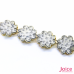 Galão De ABS Com Strass De Vidro 15mm C/9-Metros -Ref:B084 - Imagem 4