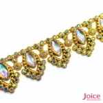 Galão De ABS Com Pedrarias 27mm C/9-Metros -Ref:B085 - Imagem 3