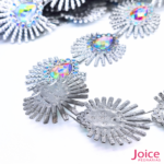 Galão De ABS Com Pedrarias 32mm C/9-Metros -Ref:B080 - Imagem 3