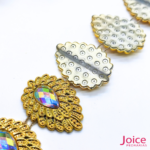 Galão De ABS Com Pedrarias 3CM C/9-Metros -Ref:B083 - Imagem 4