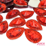 Chaton Indiana Gota Resina 18mm X 25mm C/200-unidades - Imagem 3