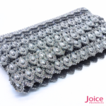 Galão De ABS Com Pedrarias 27mm C/9-Metros -Ref:B085 - Imagem 7