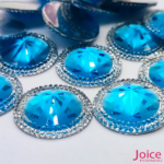 Chaton Indiana Redondo Com CristaL Em Volta Resina 30mm C/100-unidades - Imagem 7