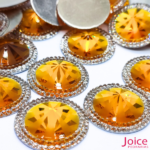 Chaton Indiana Redondo Com CristaL Em Volta Resina 30mm C/100-unidades - Imagem 9