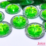 Chaton Indiana Redondo Com CristaL Em Volta Resina 30mm C/100-unidades - Imagem 8