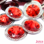 Chaton Indiana Redondo Com CristaL Em Volta Resina 30mm C/100-unidades - Imagem 11