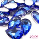 Gota Imitação Swarovski 20mm X 30mm Base Irregular C/50unidades